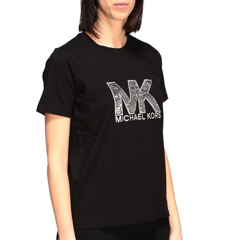 michael kors black chain shirt|michael kors black shirt women.